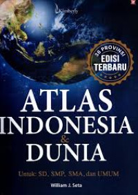 Atlas Indonesia & Dunia 38 Provinsi Edisi Terbaru
