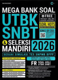 Mega Bank Soal UTBK SNBT & Seleksi Mandiri 2026