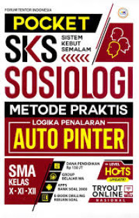 Pocket SKS: Sosiologi SMA Kelas 10, 11, 12