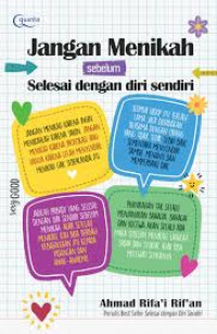 Jangan Menikah Sebelum Selesai Dengan Diri Sendiri